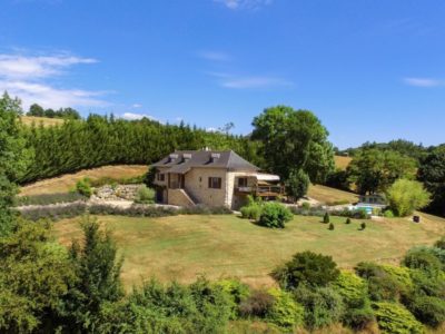 La Serenite Farmhouse in Aveyron France